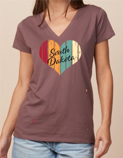 Java w/Distressed Heart - South Dakota