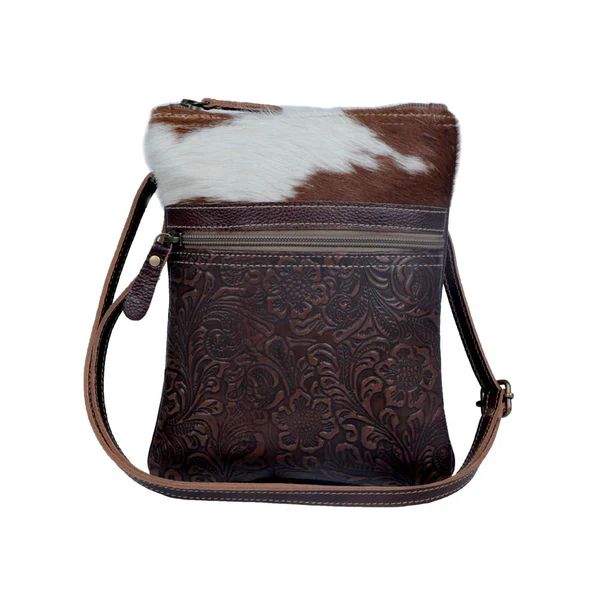 Tangled Vine Leather &amp; Hairon Bag