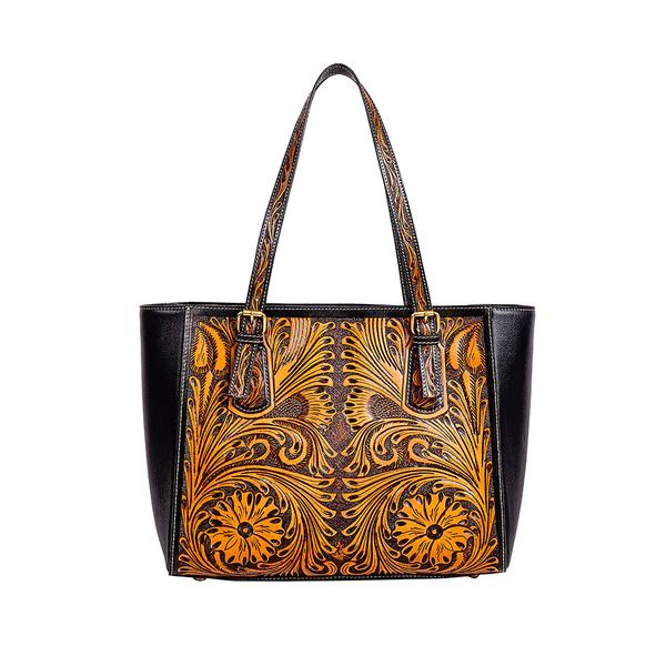 Canyon Meadows Hand-Tooled Bag