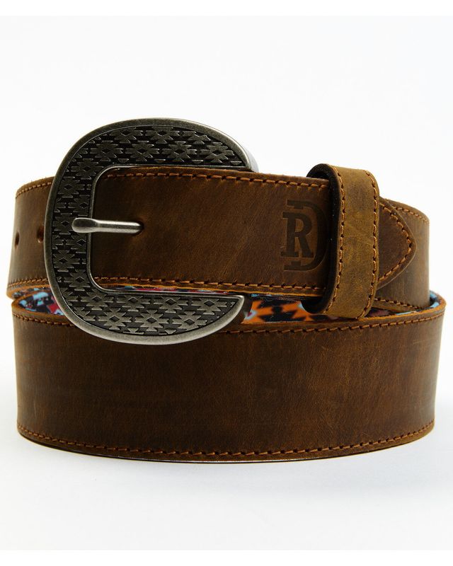 Red Dirt Hat Co Mens Belt Distressed Leather (38)  