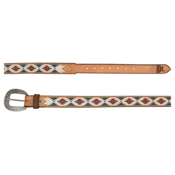 Red Dirt Hat Co Ladies Belt Tan W/Printed Design (S)