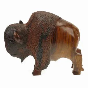 Buffalo Ironwood Carving 