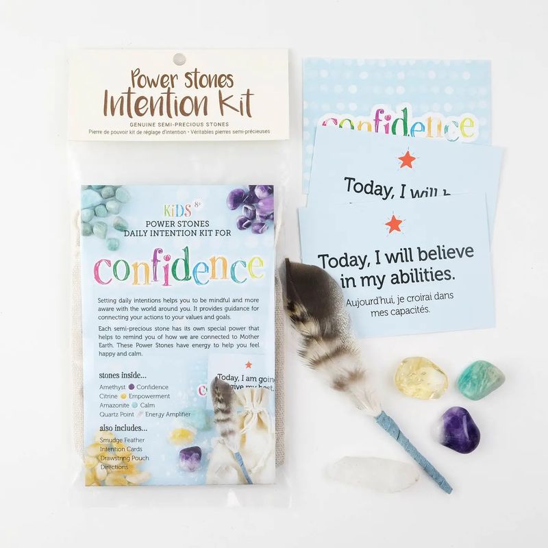 PSKIT7--KIDS Power Stone Intention Kit for Confidence