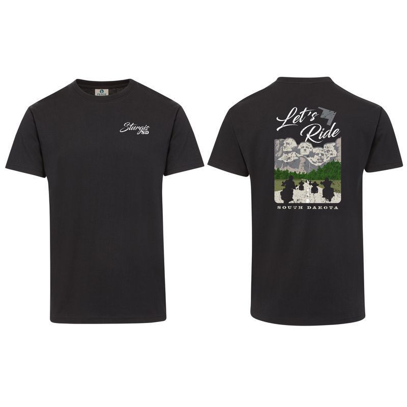 SS Lets Ride Peace Goods Tee Blk