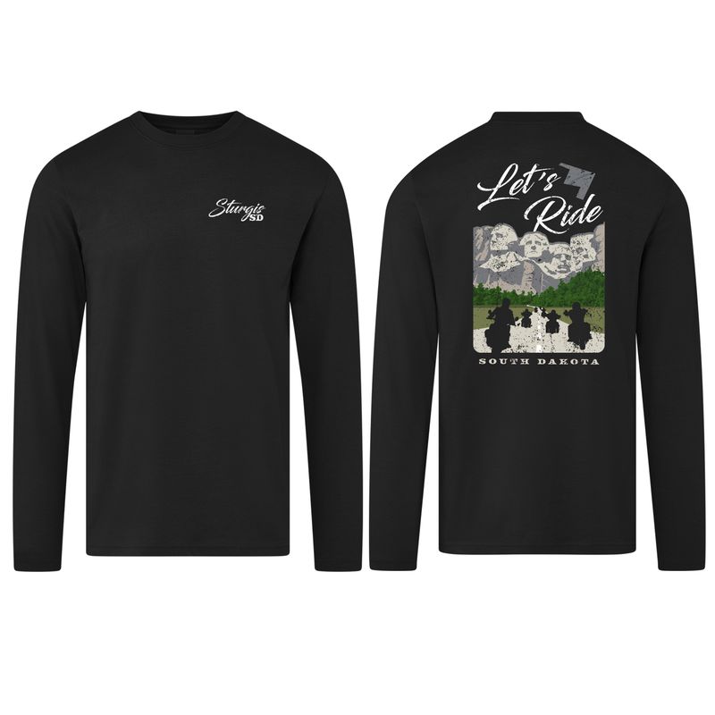 LS Lets Ride Peace Goods Tee Blk