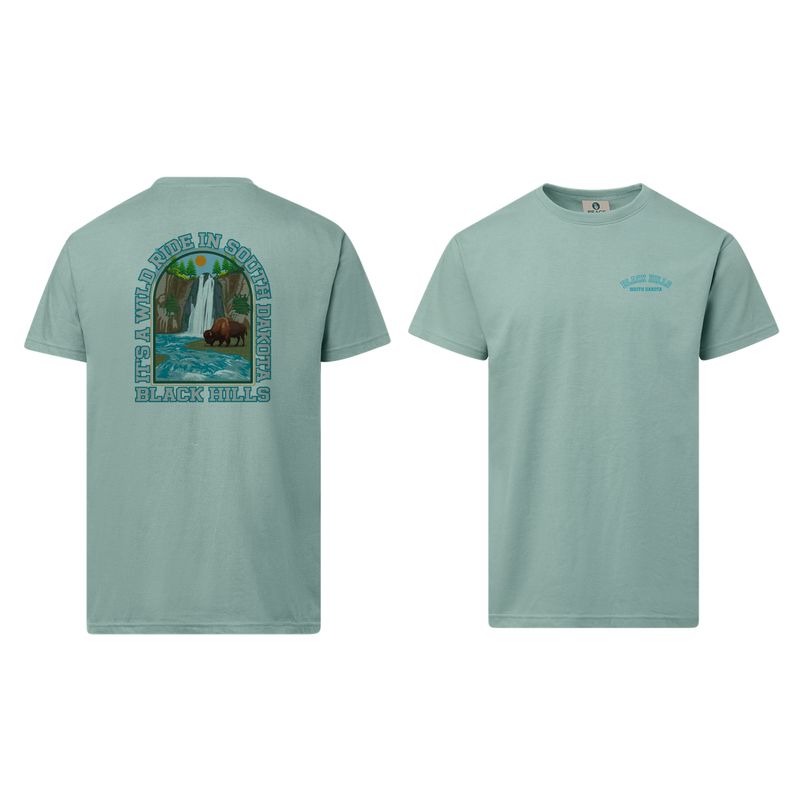 Watercolor Wild Ride Sea Green