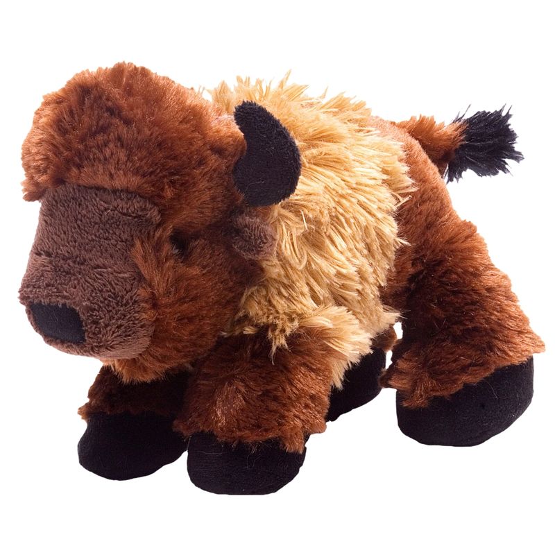 Hug'Ems-Mini Bison Stuffed Animal 7"-#16267