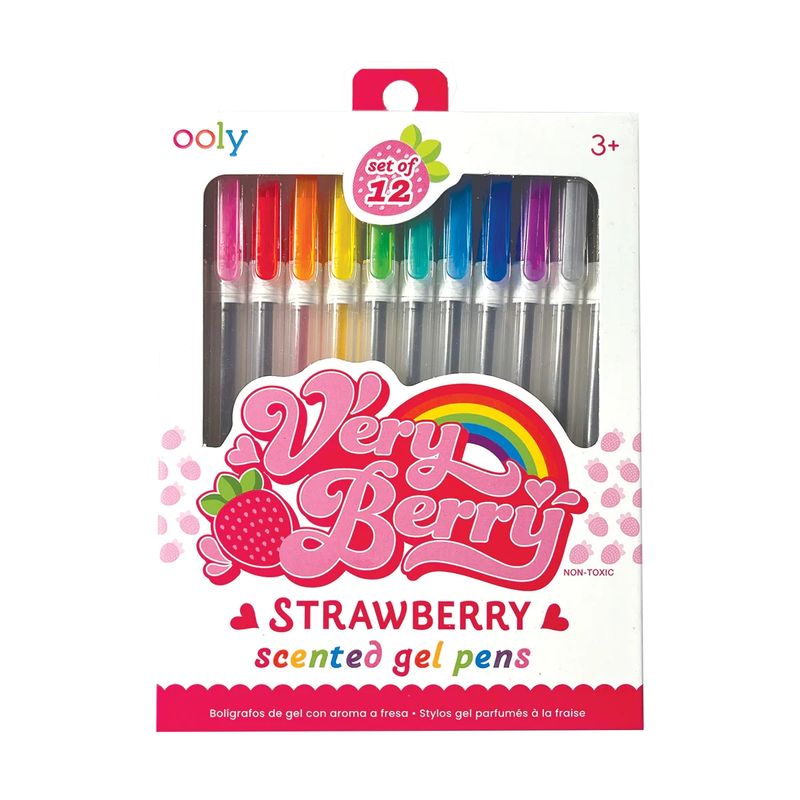 Yummy Yummy Scented Colored Glitter Gelf Pens 12 ct