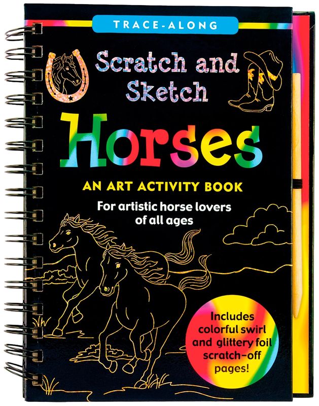 Horses Scratch and Sketch