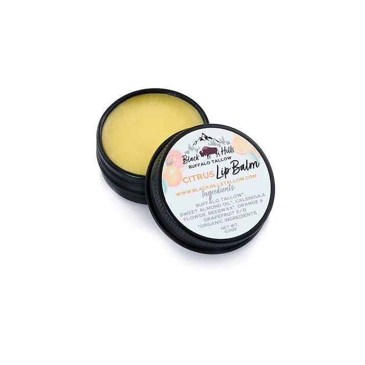 Buffalo Tallow Lip Balm Citrus