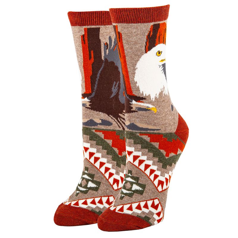 Womens Crew Socks-Eagle Creek