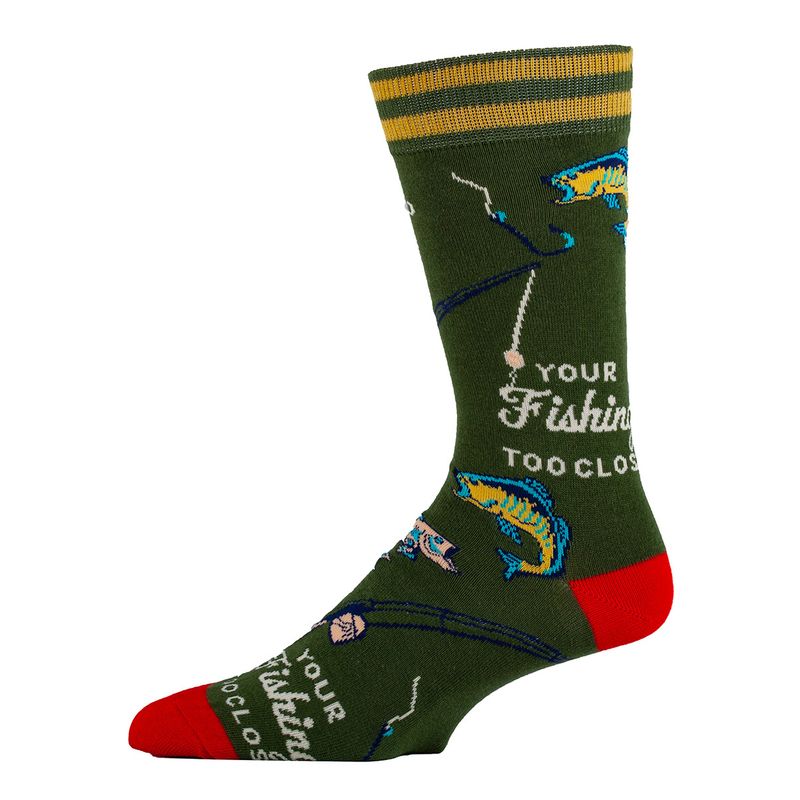 Unisex Crew Socks-Gone Fishing