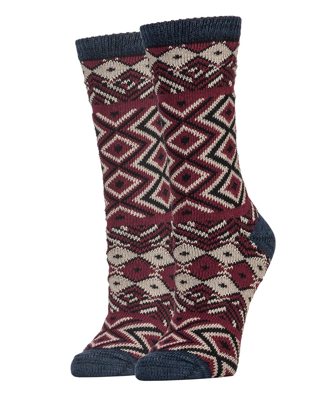 Womens Double Knit Crew -Total Eclipsed