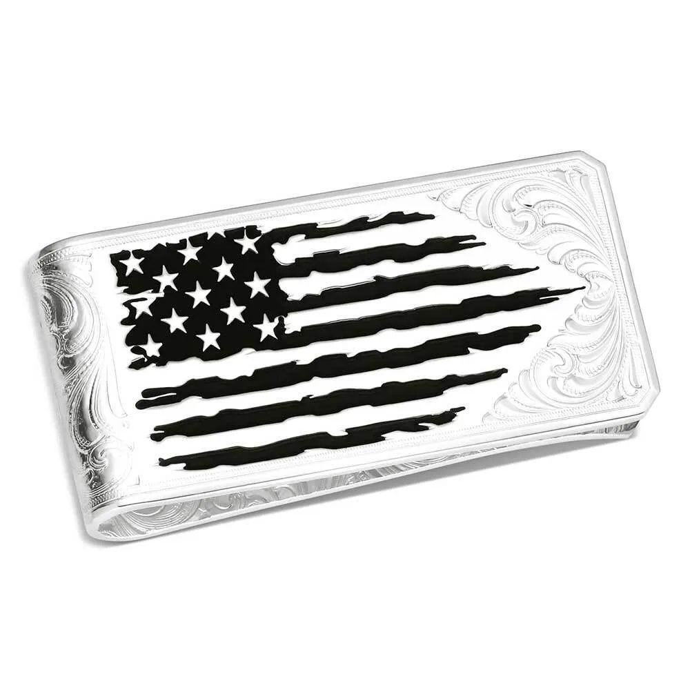 MCL-AmerMade-SlvrFlag w/blk