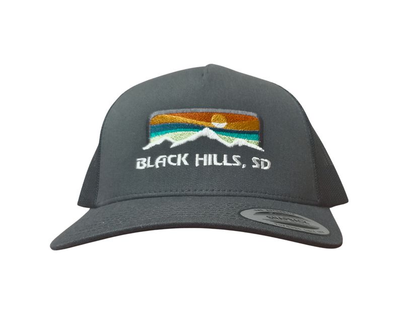 Hat RTO Charcoal Black Hills SD