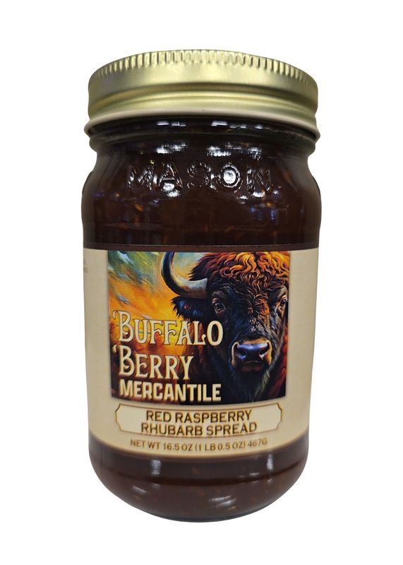 16.5 OZ RED RASP-RHUBARB SPREAD