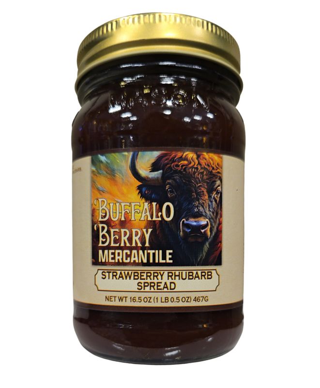 16.5 OZ STRAW-RHUBARB SPREADABLE