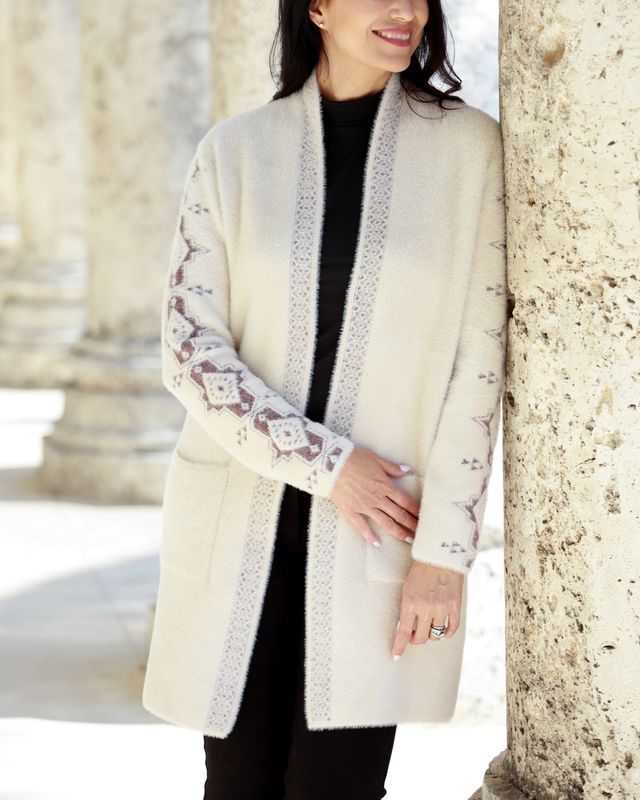 Angelina Beige Cardigan