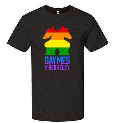 T-SHIRT GoB GAYMES HEATHER BLACK Men/Unisex