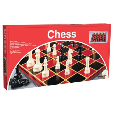 CHESS SET - RED BOX FOLDING