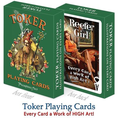 TOKER SGL PLAYING CARDS