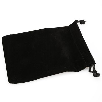 DICE BAG: SUEDECLOTH BLACK (S)