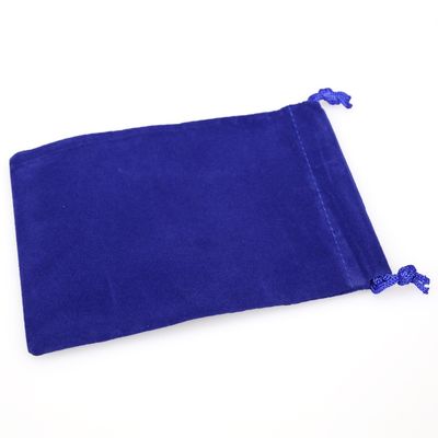 DICE BAG: SUEDECLOTH ROYAL BLUE (S)
