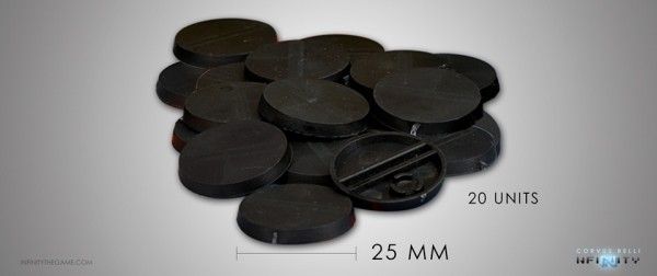 INFINITY BASES 25mm Round