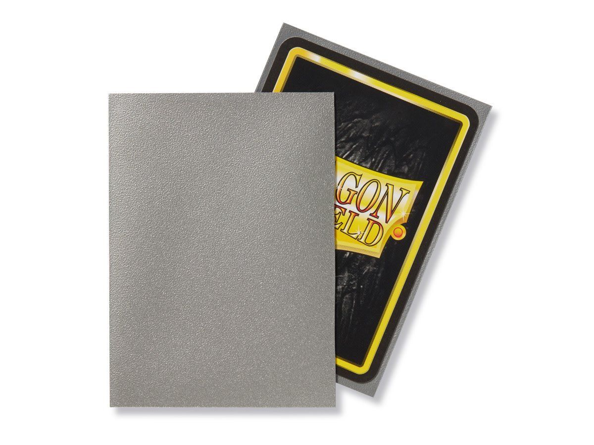 DRAGON SHIELD: MATTE SILVER (100)