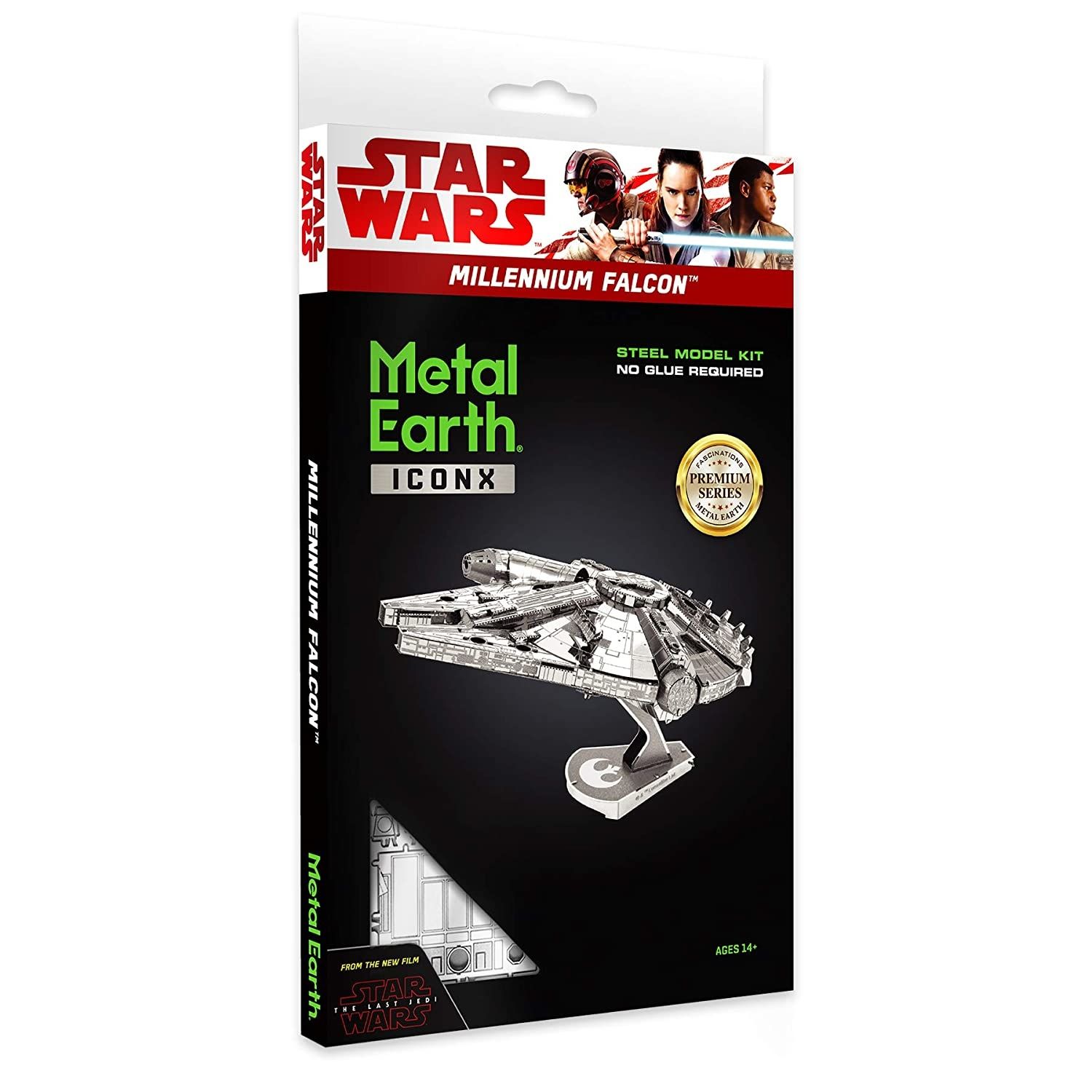 3D METAL EARTH STAR WARS MILLENNIUM FALCON LARGE