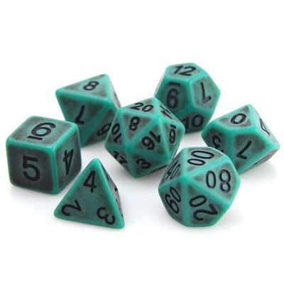 dh DICE SET 7 ANCIENT SWAMP