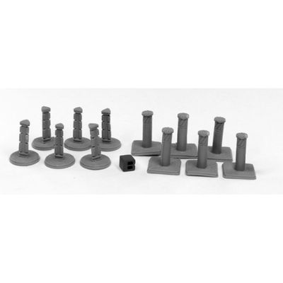 BONES BLACK: BOLLARDS (12)