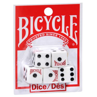 BICYCLE DICE (Set of 5)