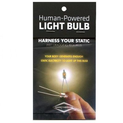 HUMAN POWERED LIGHT BULB