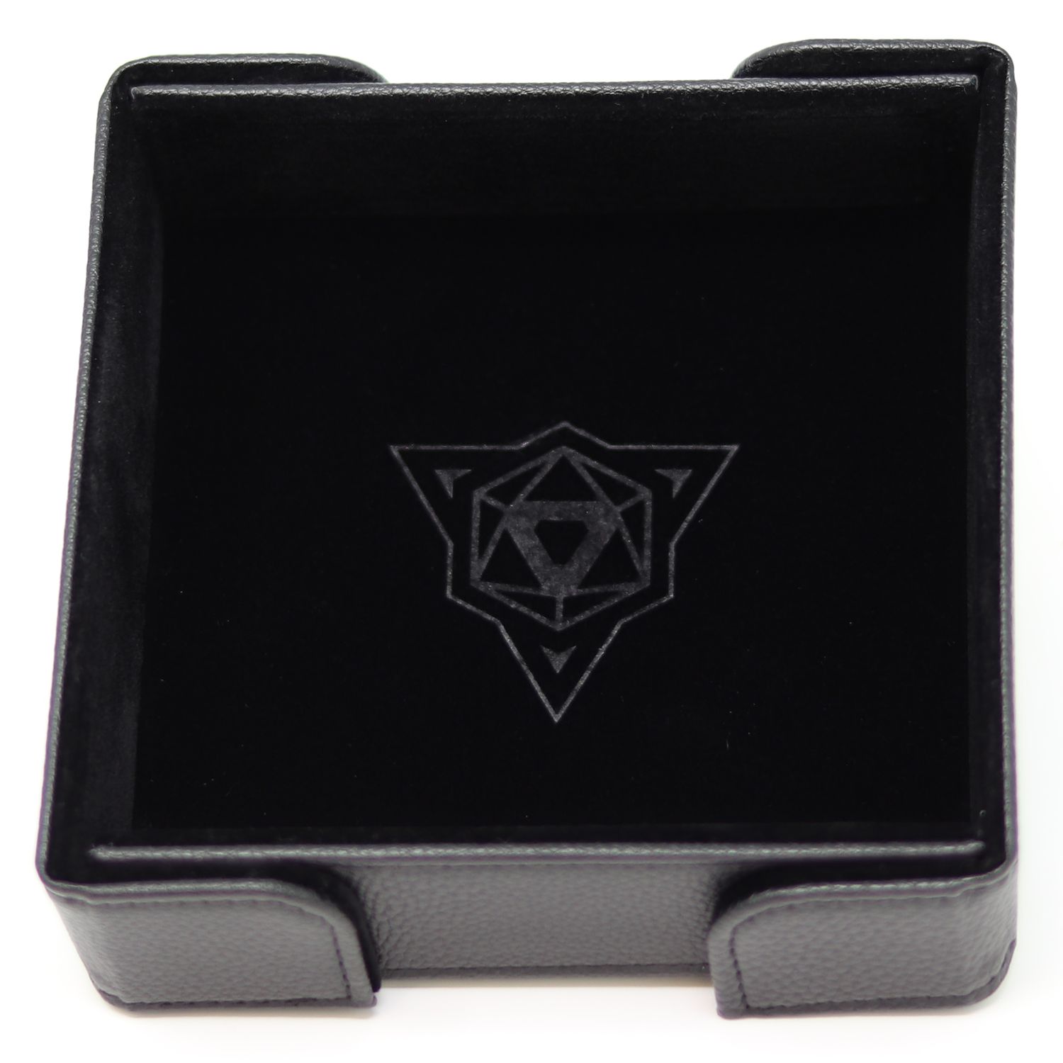 DICE TRAY: MAGNETIC BLACK SQUARE