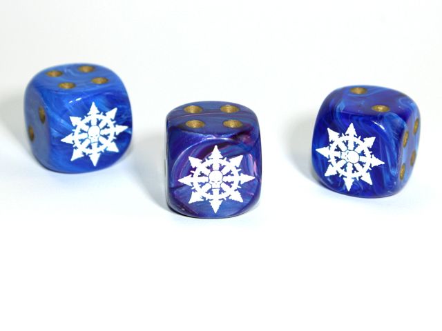 CUSTOM D6 16mm ARROWS OF CHAOS (Assorted)