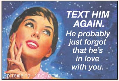MAGNET: TEXT HIM AGAIN