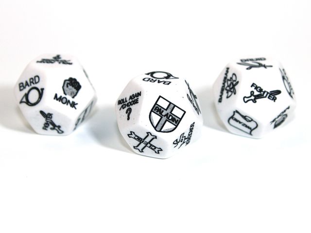 CUSTOM D12 16mm D&amp;D 5TH ED CLASS