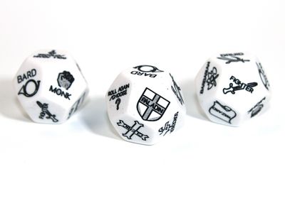 CUSTOM D12 16mm D&amp;D 5TH ED CLASS