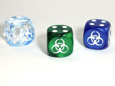 CUSTOM D6 16mm BIOHAZARD (Assorted)