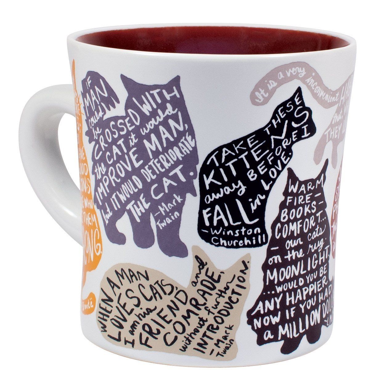 MUG: LITERARY CAT