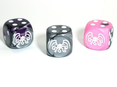 CUSTOM D6 16mm CTHULHU (Assorted Colors)