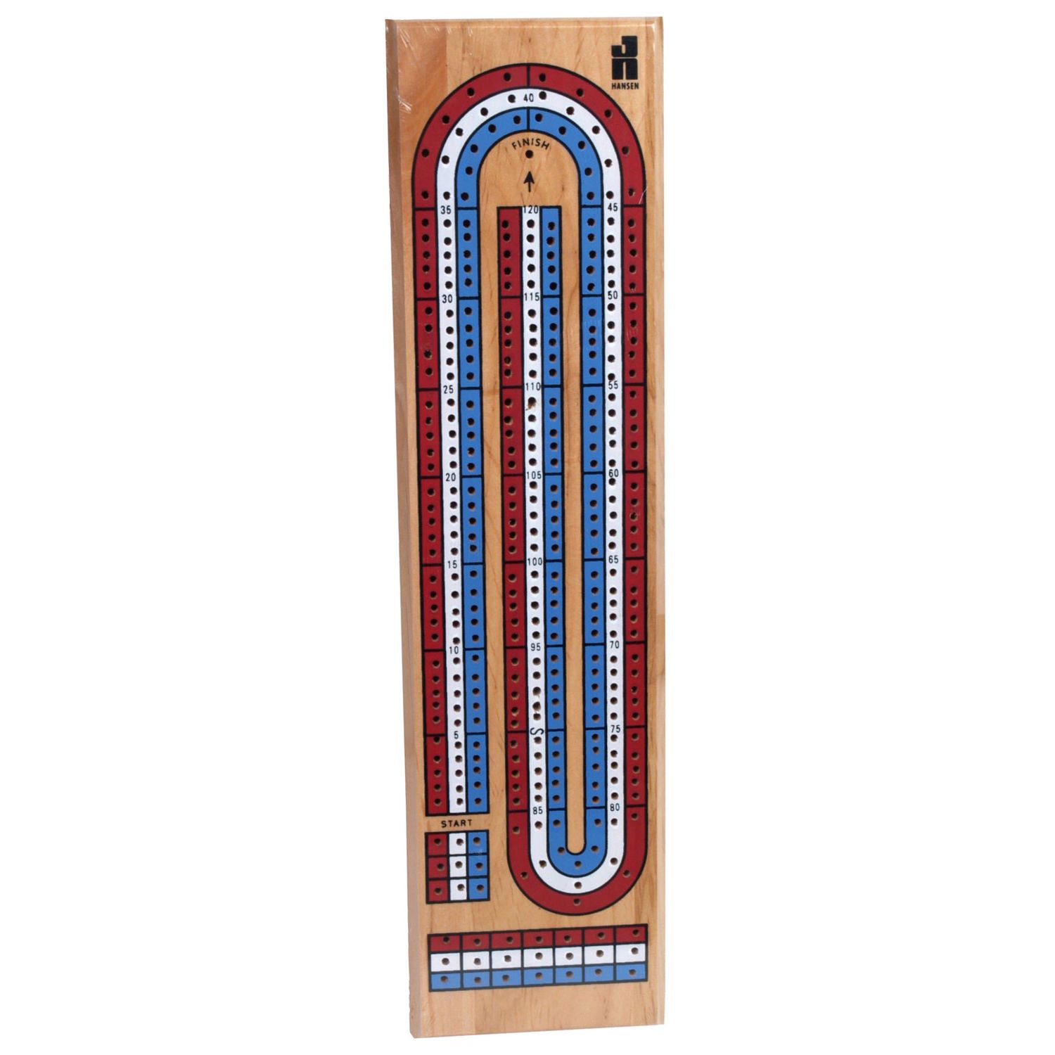 CRIBBAGE 3-TRACK COLOR