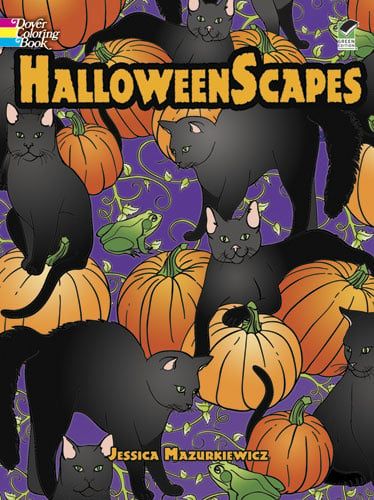 COLORING BOOK HALLOWEENSCAPES
