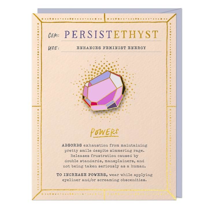 CARD - PERSISTETHYST w/PIN