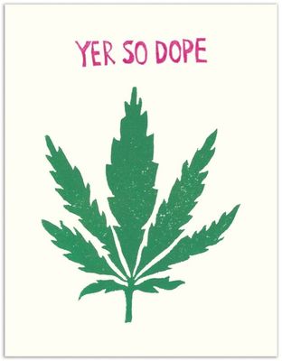 CARD - YER SO DOPE BIRTHDAY