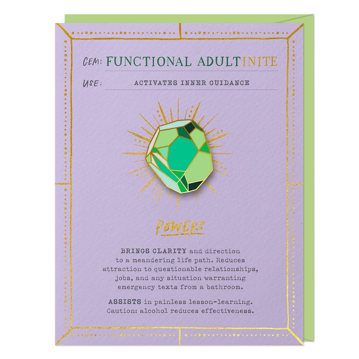 CARD - FUNCTIONAL ADULTINITE