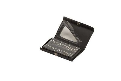 DOMINOES DOUBLE 6 BABY BLACK