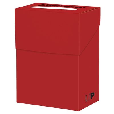 DECK BOX: SOLID RED
