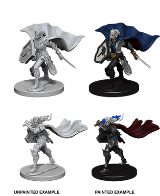 MINIS: PF: ELF FEMALE PALADIN